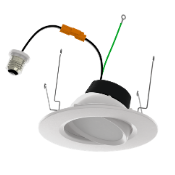 Field Selectable Gimbal Downlight 4 Inch 8W 2700K 5000K Dimmable JA-8 ProLED Select image 0