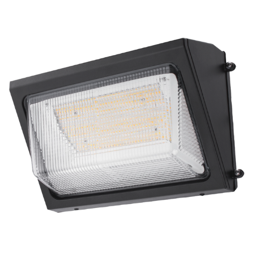 PROLED SELECT WALLPACK FIELD SELECTABLE WATTAGE (30W 40W 50W 60W) & CCT (3000K 4000K 5000K), 120-347VAC BRONZE image 0