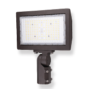 SekTor Flood 200W CCT Selectable UNV 120 277 Slipfit Knuckle Mount image 0