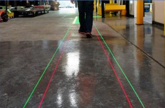 SL930 LASER Safety Light - GREEN image 1