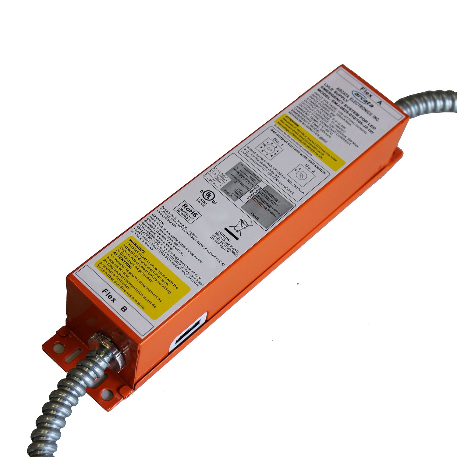 LED PANEL GEN III EMERGENCY BATTERY 16W image 0