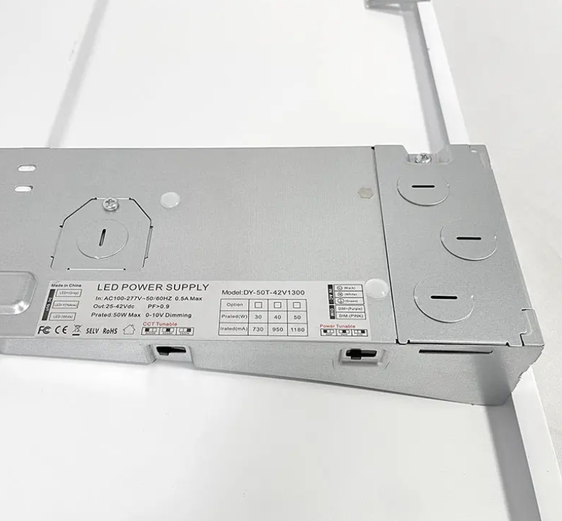 2x4 FT LED Troffer - Watts 30-40-50-60-72 - Kelvin 3000-3500-4000-5000-6500 - Wattage & CCT Selectable image 4