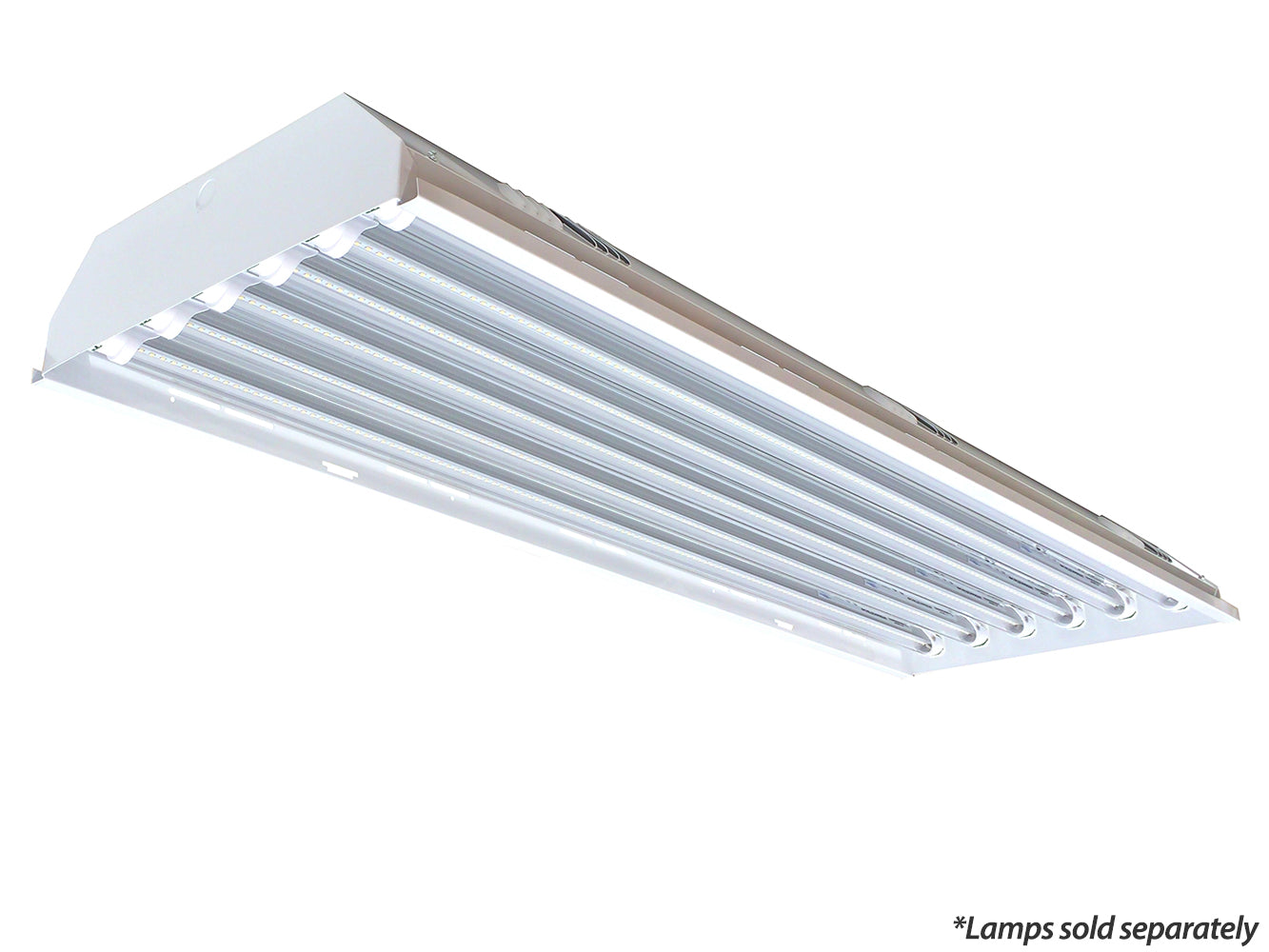 Tube Ready 2 X 4 - 6 Lamp Fixture - requires 6-48” X-Series tubes-hardware sold seperatly image 0